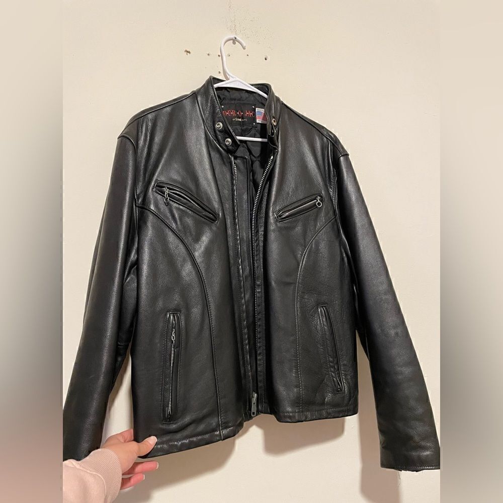 Vintage Dur o Jac By Schott New York Leather Jacket - Picture 2 of 11